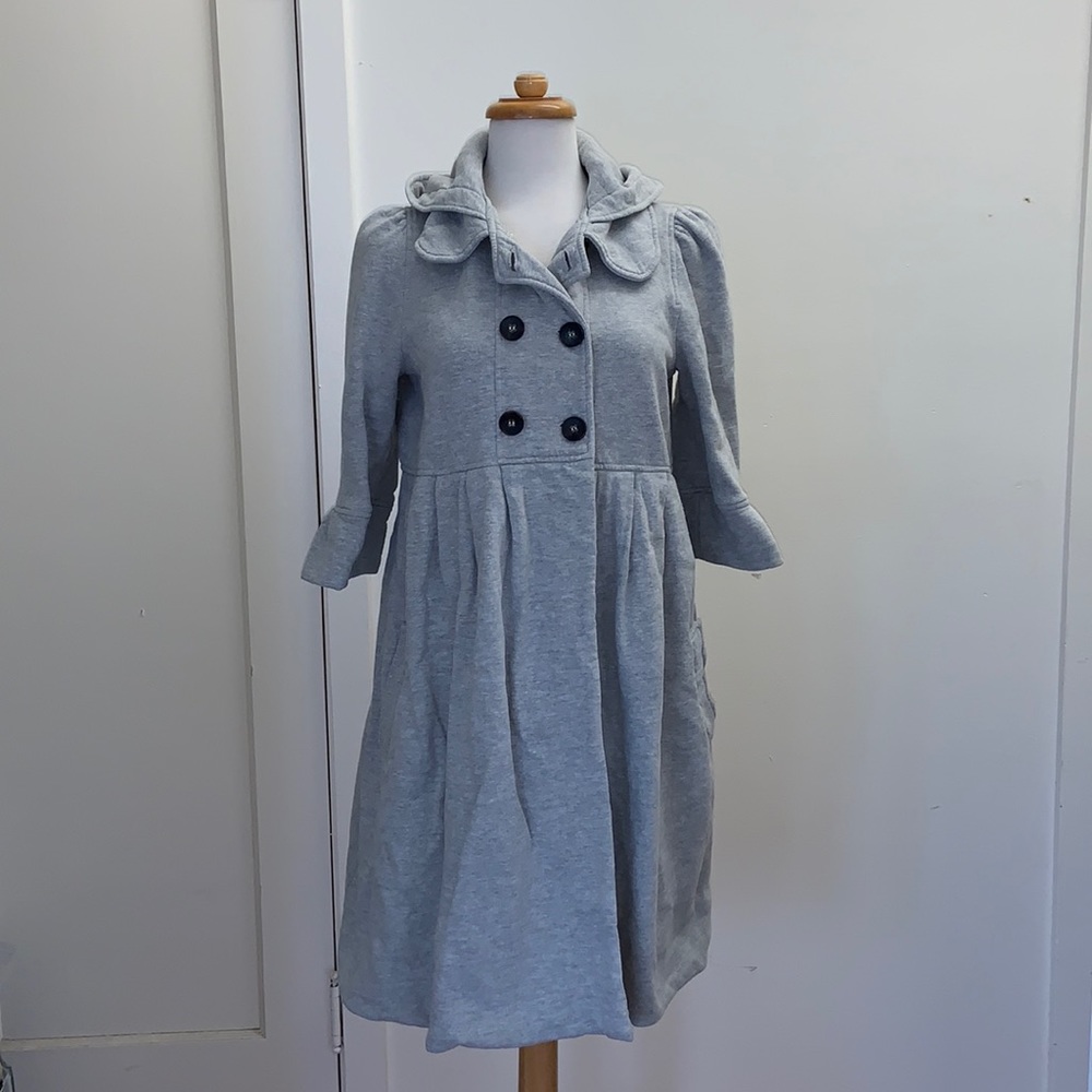 Original Juicy Couture Double Breasted Long Sweater Jacket
